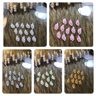 combo 20 hoa bột nail gắn móng tay - hoa góc tay