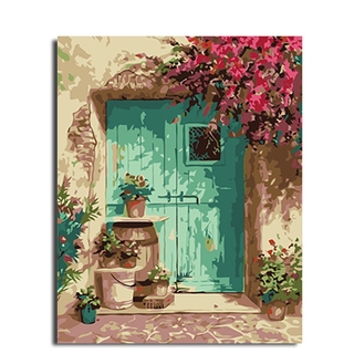 Set tranh sơn dầu tự hoàn thành trang trí nhà cửa 15.74x19.68 inch xz185qs wcl
