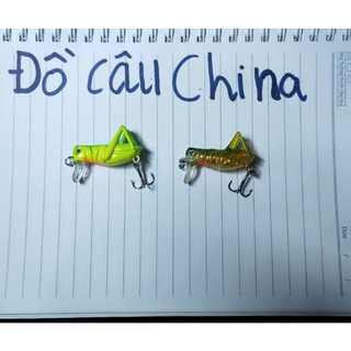 Mồi câu châu chấu 1 lưỡi 3 tiêu