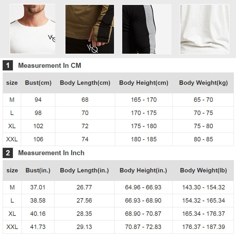 VQ Men's Cotton Long Sleeve Sweatshirt Fashion Casual Striped Top