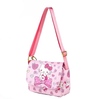 Túi Xách Tay Nữ In Hình Hello Kitty