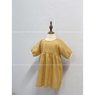 Đầm linen tưng mẹ và bé