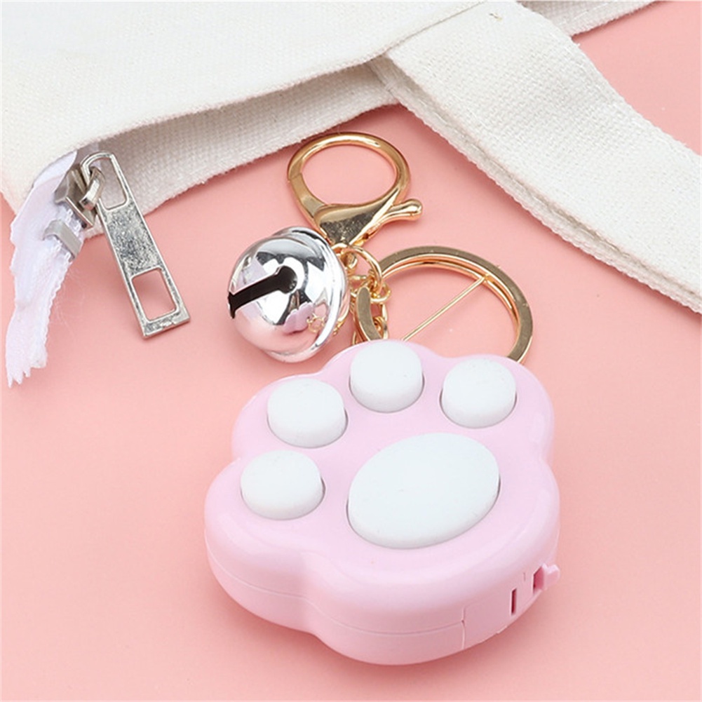 Hàng Có Sẵn Trò Chơi Trí Nhớ Máy Chơi Game Vuốt Mèo Mini Đồ Chơi Khóa Chìa Khóa Mang Theo Chuông