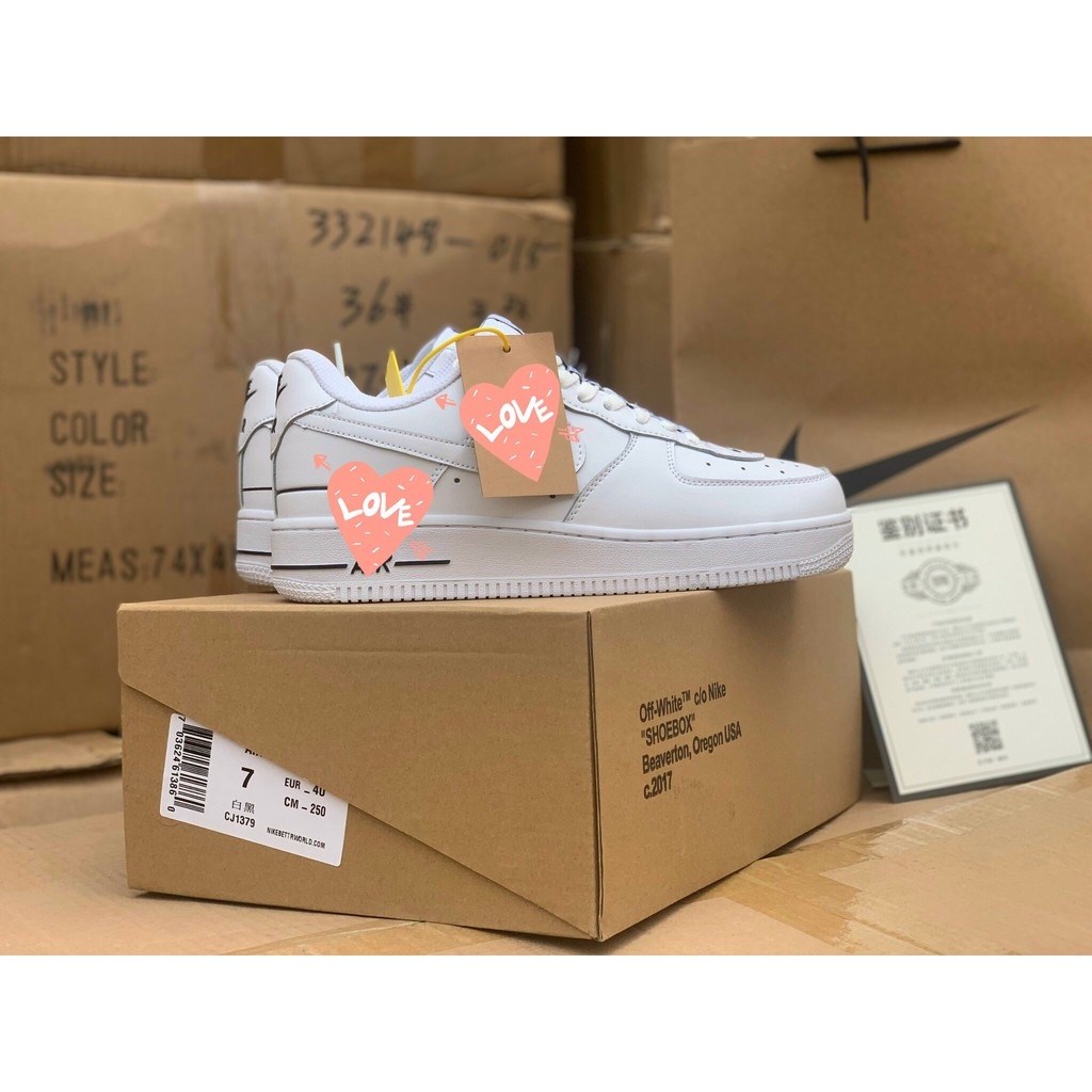 Giày af1 full trắng ⚡ XẢ HÀNG + FREESHIP⚡ full size 36 - 43, tôn dáng dễ phối đồ, tặng thêm hộp chống sốc