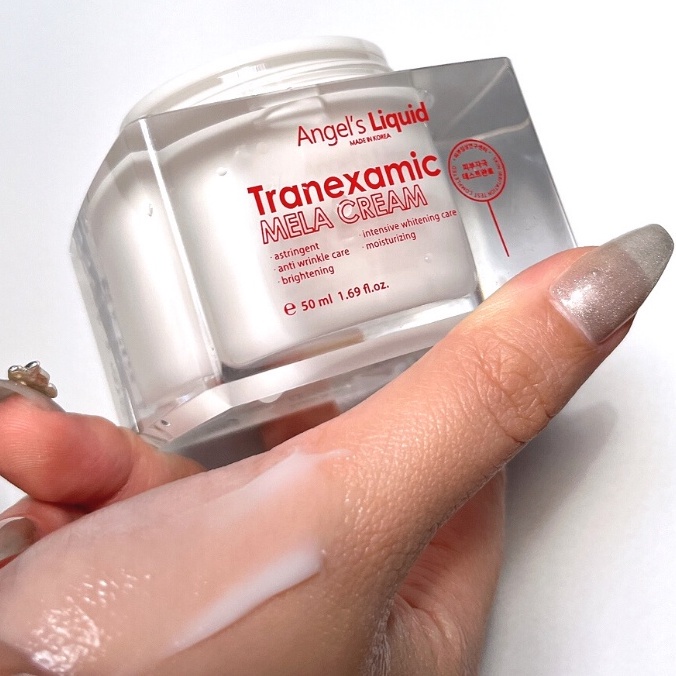 Bộ đôi (có tách lẻ) Siêu Tinh Chất và Kem Tranexamic Acid Mờ Nám Chuyên Sâu Angel's Liquid