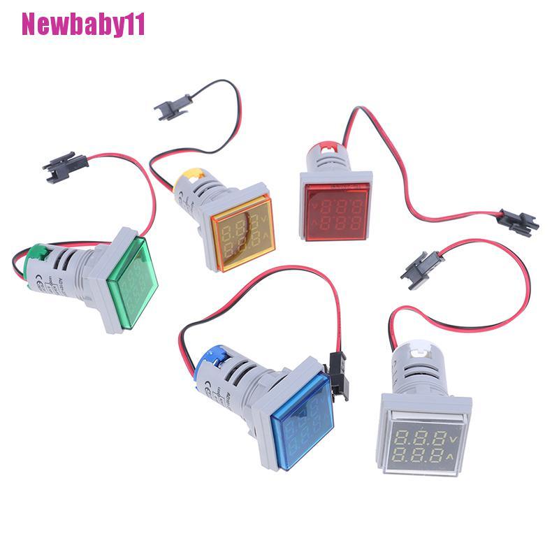 Vôn Kế Kỹ Thuật Số AC 60-500V Hiển Thị LED Kép