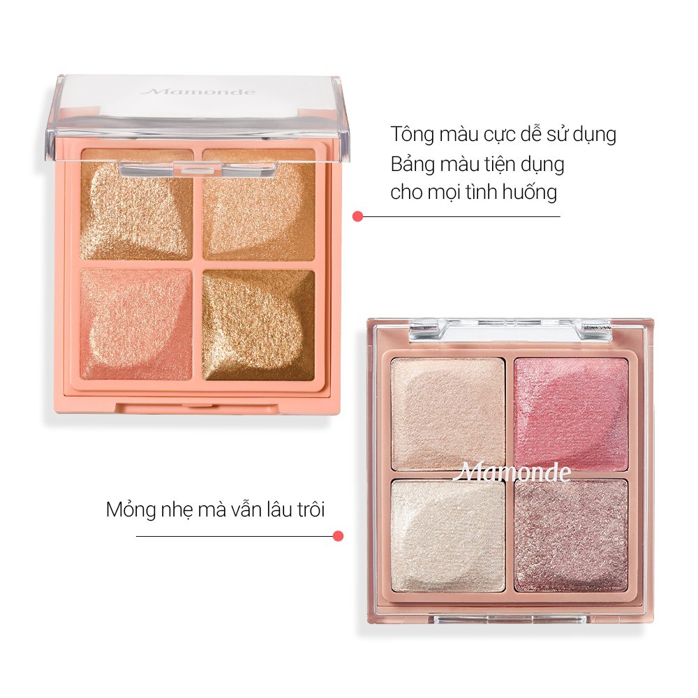 Phấn mắt phiên bản mới Mamonde Flower Pop Eyebrick 2,3gx4 | BigBuy360 - bigbuy360.vn