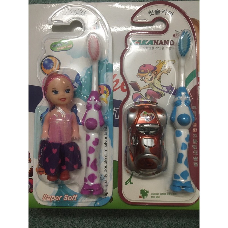 Combo 12 cây Bàn chải đánh răng trẻ e cao cấp KAKA