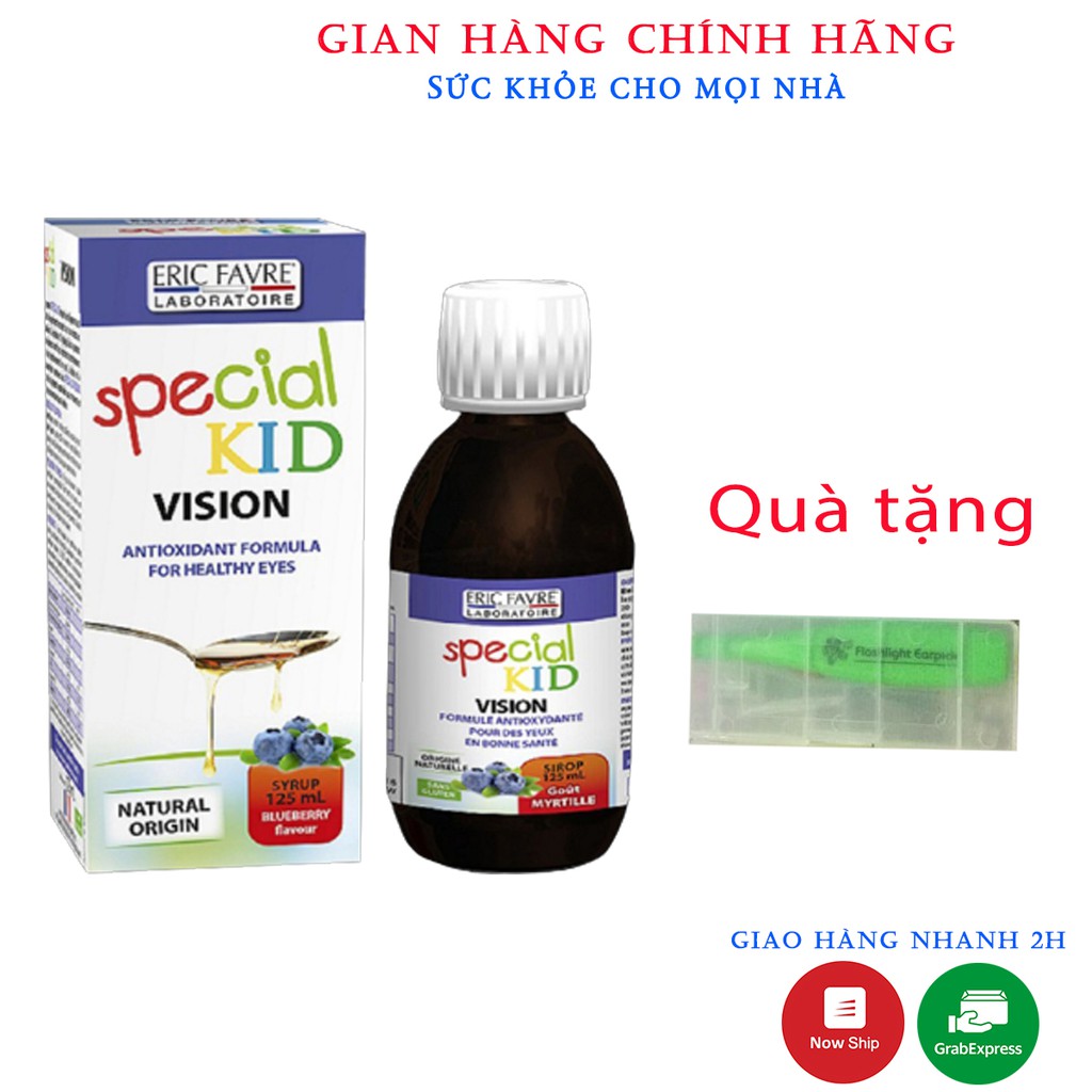 Special Kid Vision - Tăng Cường Thị Lực Cho Mắt. Phòng Ngừa Cận Thị, Mỏi Mắt, Khô Mắt Ở Trẻ