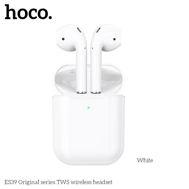 Tai nghe không dây bluetooth V5.0 chính hãng HOCO ES39 hỗ trợ định vị, đổi tên, sạc không dây