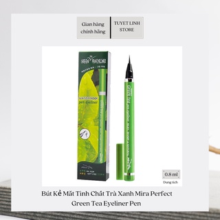 Bút Kẻ Mắt Nước Tinh Chất Trà Xanh Mira Perfect Green Tea Pen Eyeliner 0.8ml