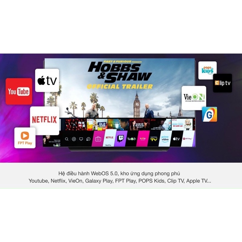 Smart Tivi OLED LG 4K 48 inch 48CXPTA