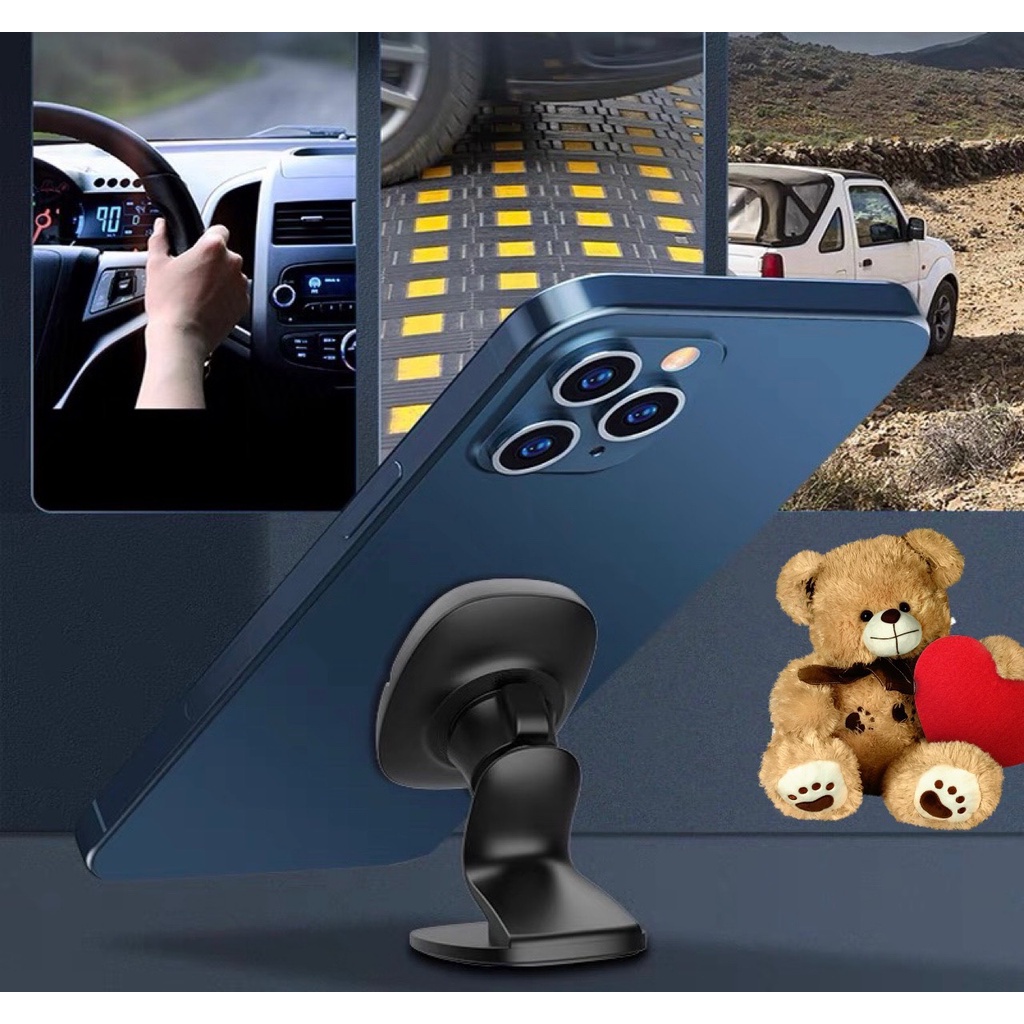 Đỡ Điện Thoại Đa Năng Nam Châm Earldom Trên Ô Tô Xe Hơi Cao Cấp Nhỏ Gọn Tiện Lợi - CHÍNH HÃNG