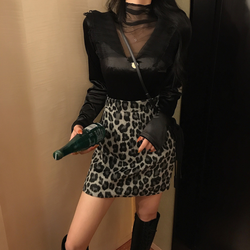 Chân Váy Chữ A Họa Tiết Da Báo Thời Trang Nữ Sành Điệu | BigBuy360 - bigbuy360.vn