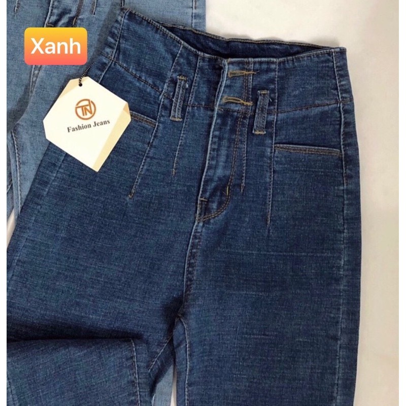 Quần jean lưng cao hai da hàng shop bao đẹp