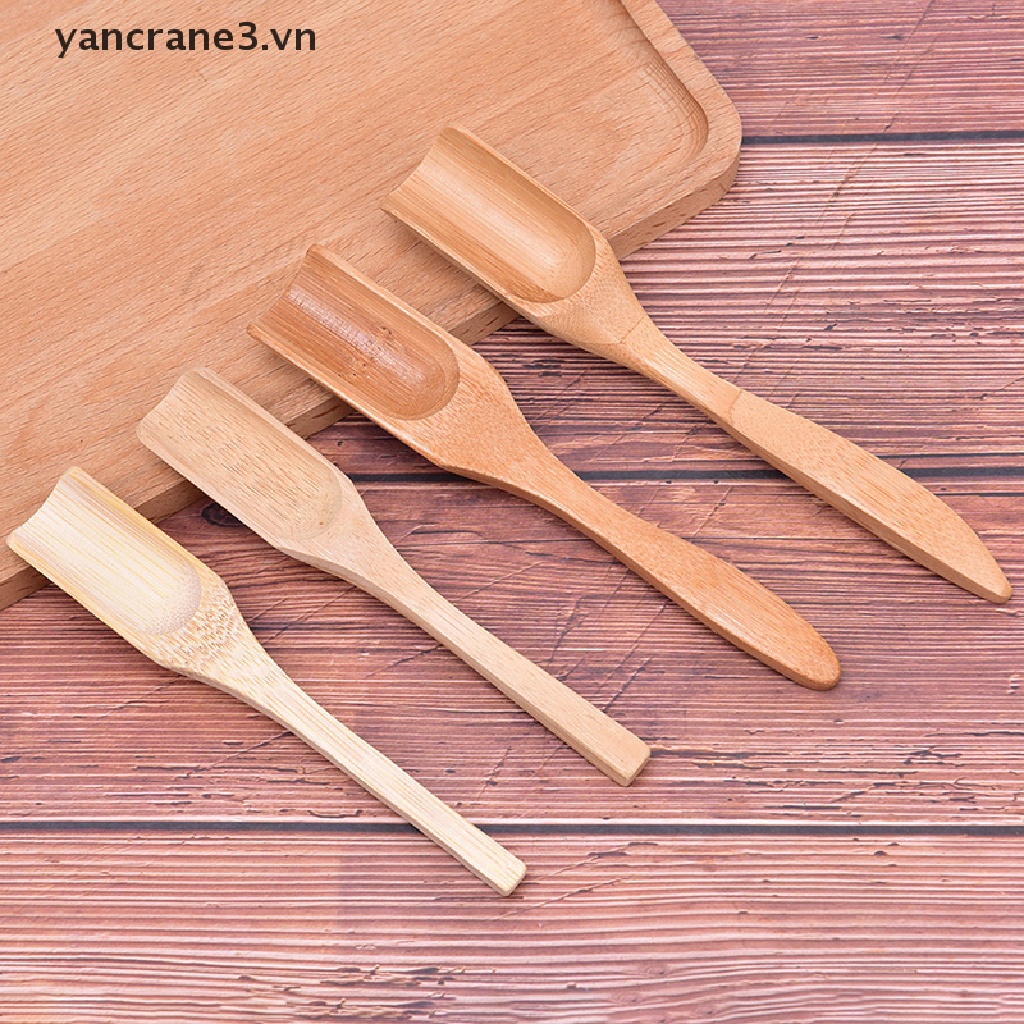Muỗng Múc Trà / Mật Ong / Đường / Cà Phê Bằng Tre Đặc Biệt Tiện Lợi Dễ Sử Dụng