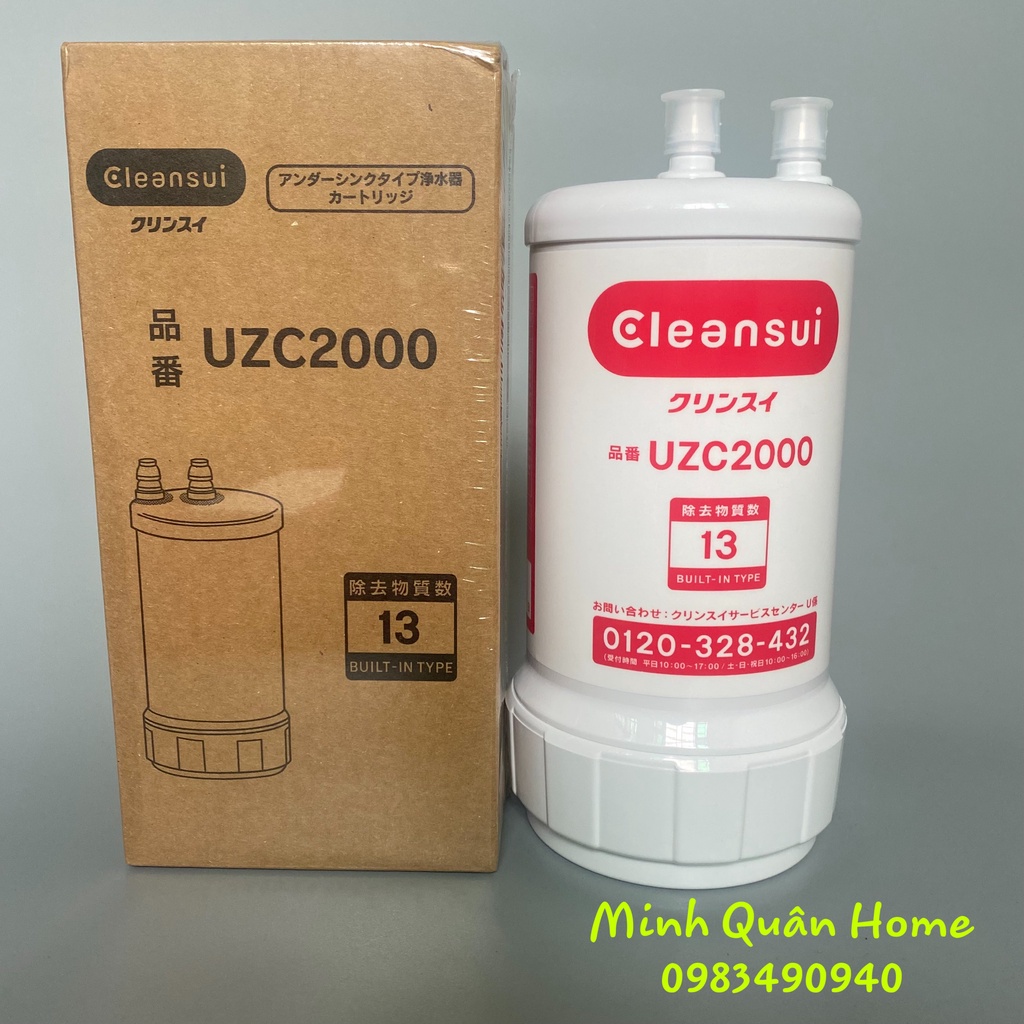 Lõi lọc nước CLEANSUI UZC2000 - Japan - ❤️Chính Hãng❤️Nhập khẩu Nhật Bản dành cho máy MITSUBISHI CLEANSUI |MINHQUANHOME|