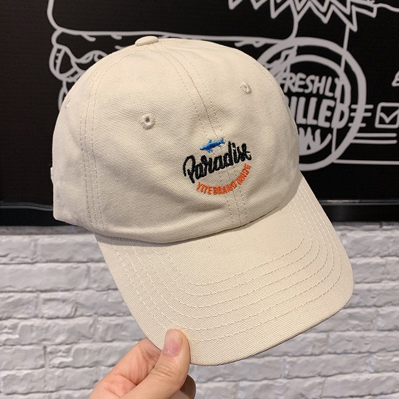 Mũ Lưỡi Trai Mềm Thêu Chữ Phong Cách Hàn Quốc Cho Nữ