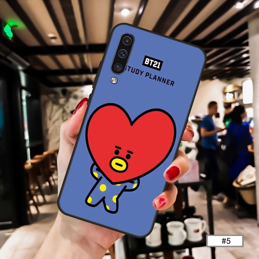 Ốp SAMSUNG A9 A8 A7 2018 A7 2017 A6 A8 J6 J8 2018 BTS BT21 Casing Soft Case Cover