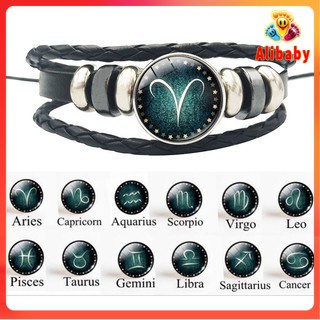 Vòng Tay Cung Hoàng Đạo Mật Ngữ 12 Chòm Sao kèm phản quang E655