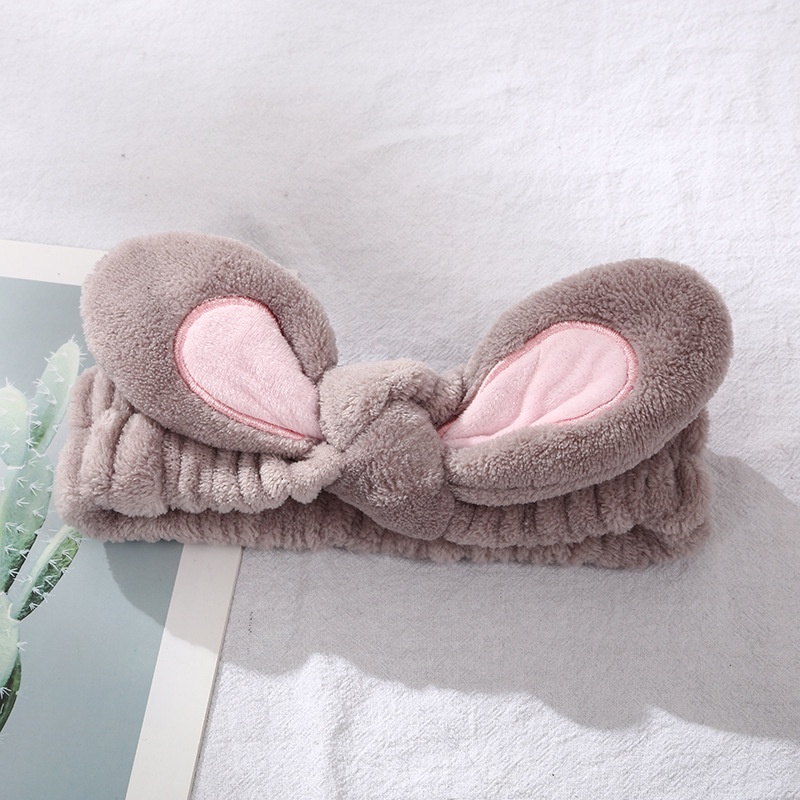 Băng Đô Tai Thỏ Dễ Thương Phong Cách Hàn Quốc