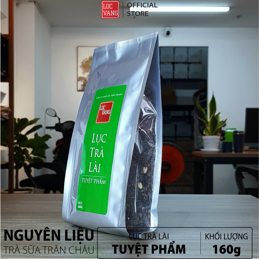 Lục Trà Lài, Lục Trà Nhài Nguyên Liệu Làm Trà Sữa Trân Châu Đường Đen Tự Pha Trà Thái Xanh Thái Đỏ 160g