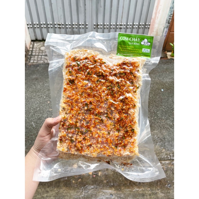 Cô Út Sài Gòn - Cơm Cháy Mắm Hành/Túi Hút Chân Không - 500gr