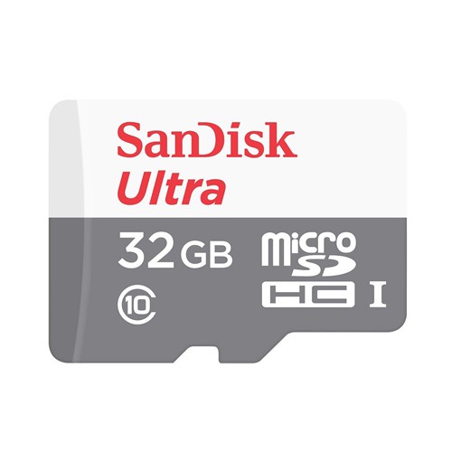 [Chính Hãng - BH 05 năm] Thẻ nhớ MicroSD Sandisk Ultra 80mb/s 32GB Class10 Giá Rẻ