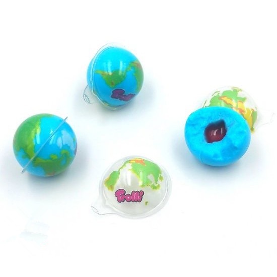 (Gói 4 Viên) Kẹo Dẻo Con Mắt Pop Eye &amp; Planet Trolli