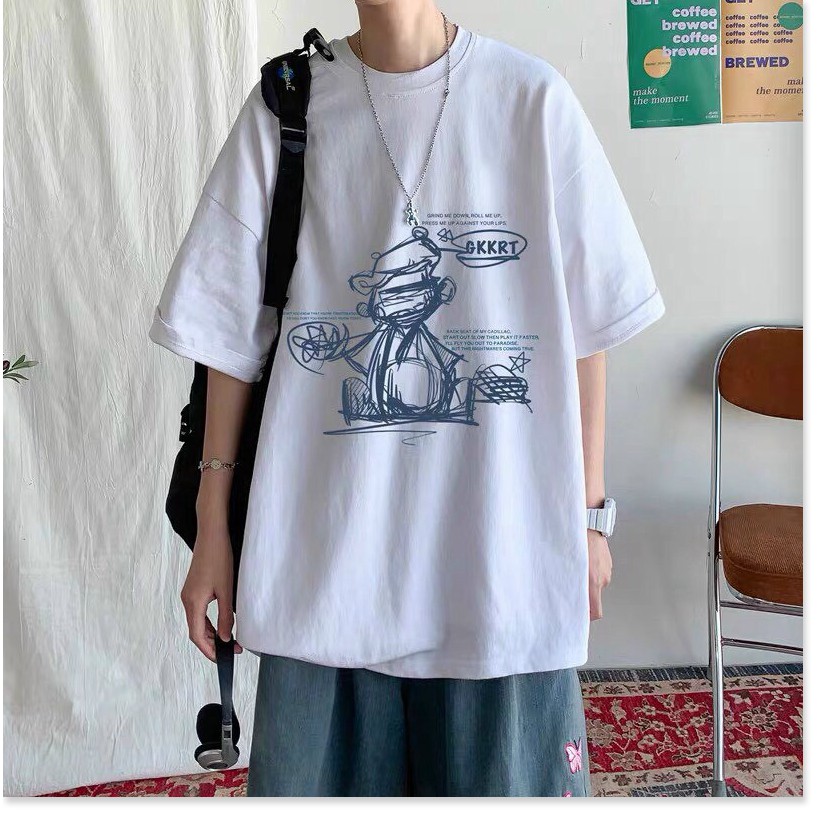 ÁO THUN COTTON NAM,THIẾT KẾ HỌA TIẾT SIÊU NGẦU KHÁNH AN FASHION