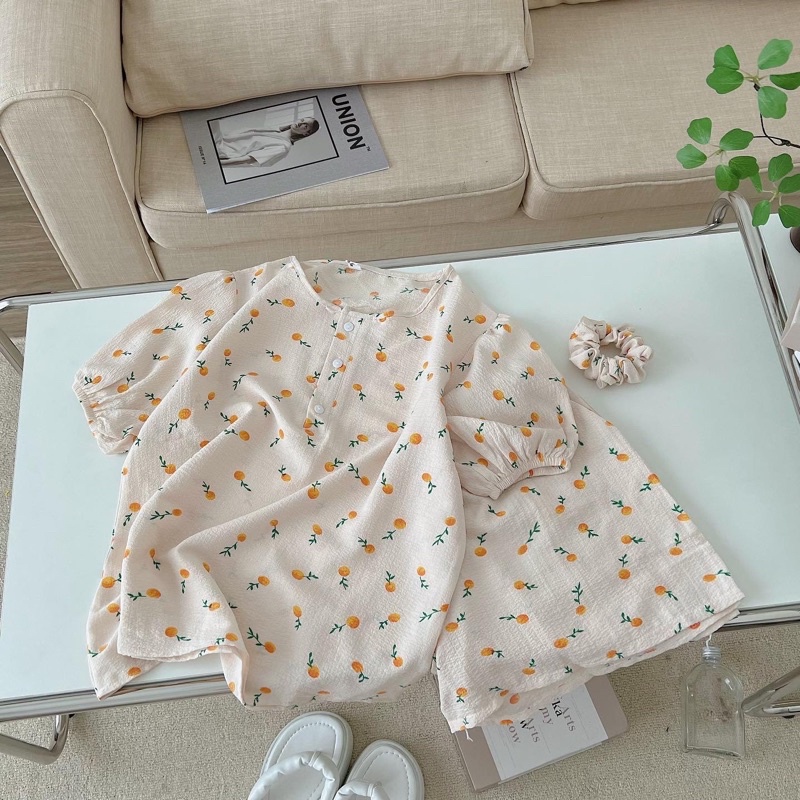 ĐỔ NGỦ ULZZANG KÈM CHUN BUỘC (ảnh thật)