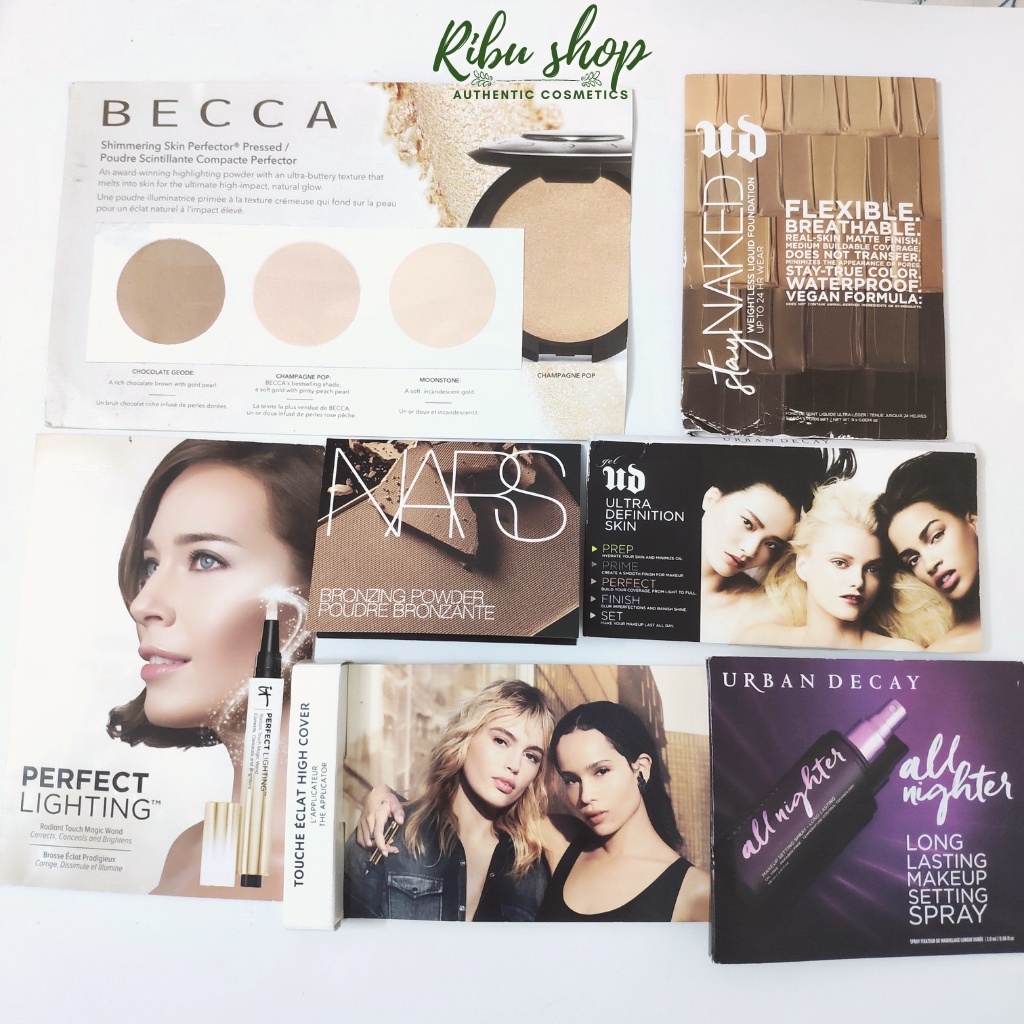 Mẫu thử mỹ phẩm trang điểm kem nền phấn son Sephora Mỹ thanh lý dọn kho- Ribu shop