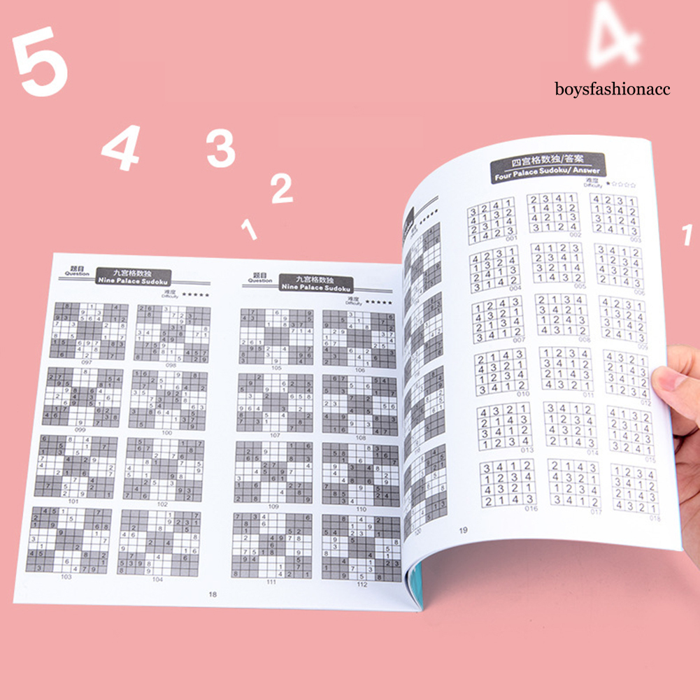 1 Bộ Đồ Chơi Sudoku Giải Đố Có Thể Tái Sử Dụng