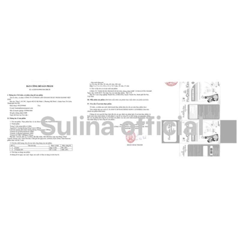 Canxi Milk giúp bé tăng chiều cao xương răng chắc khỏe hộp 50 viên HaeChiekoKids TP04