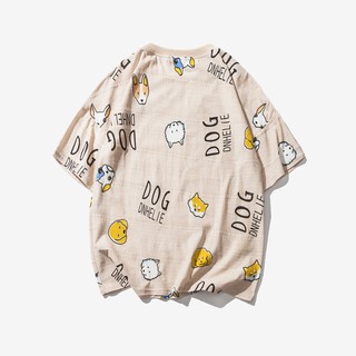[Yeah1Shop]- Áo thun chó trắng (M,L,XL)
