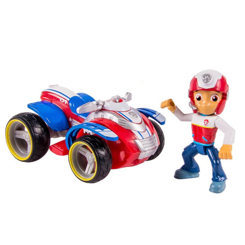 Genuine Paw Patrol Toy Set Toy Car Dog Everest Apollo Tracker Ryder Skye Scroll Action Figure Anime Model Toys for Children Gift
