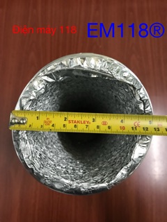 Em118 - ống gió bạc mềm đường kính d125