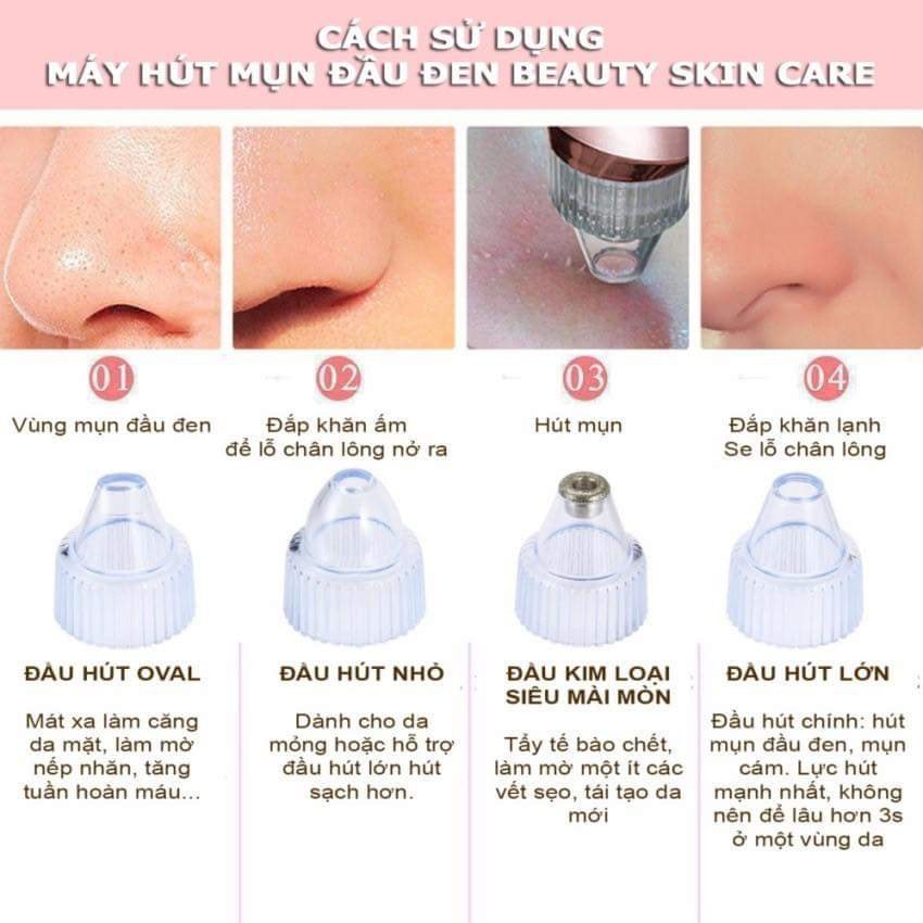 Siêu Máy Hút Mụn_Sạch Mụn Tận Gốc