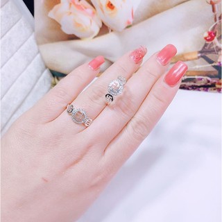 1 chiếc Nhẫn bạc kim tiền MS48