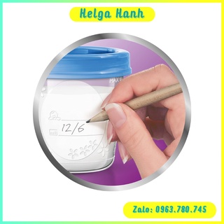 Set Cốc Trữ Sữa và Cổ Nối Avent (10 cốc+ 2 cổ nối)