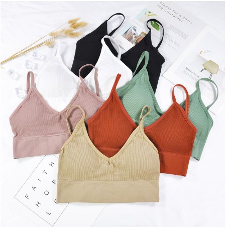 [Phụ Kiện Xinh] Áo Bra Gân Tăm Hở Lưng Sexy - Tập Gym, Tập YoGa | BigBuy360 - bigbuy360.vn