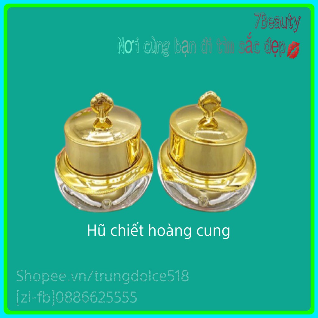 Hũ Chiết Mỹ Phẩm Hoàng Cung 10g