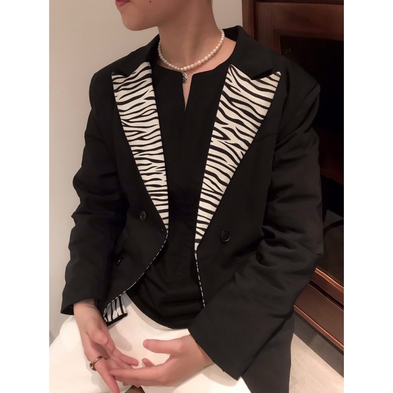 Áo blazer ngựa vằn dành cho TOMBOY SB TRANSGUY 🏳️‍🌈 | BigBuy360 - bigbuy360.vn