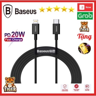 Cáp sạc baseus sạc nhanh superior series đầu type-c sang ip pd 20w