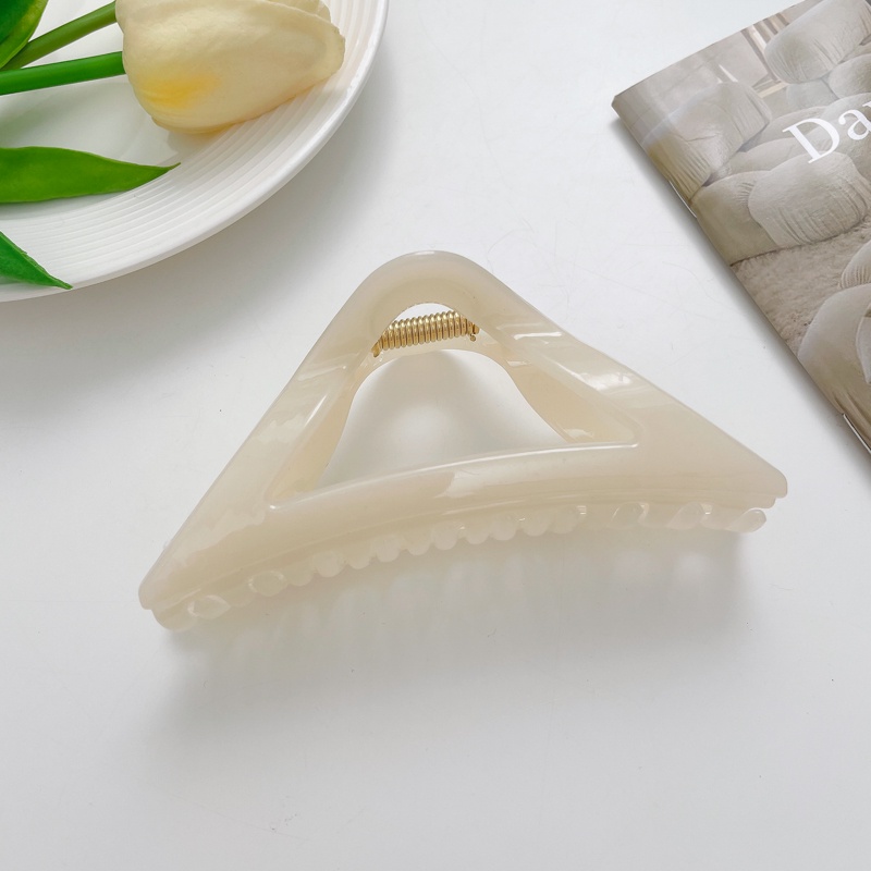 Kẹp Tóc Màu Trắng Thanh Lịch Thời Trang Hàn Quốc