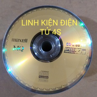Đĩa trắng CD-R MAXELL CD-R 80 MQ- 52X - 700MB - 80MIN _ Lốc 50 Cái