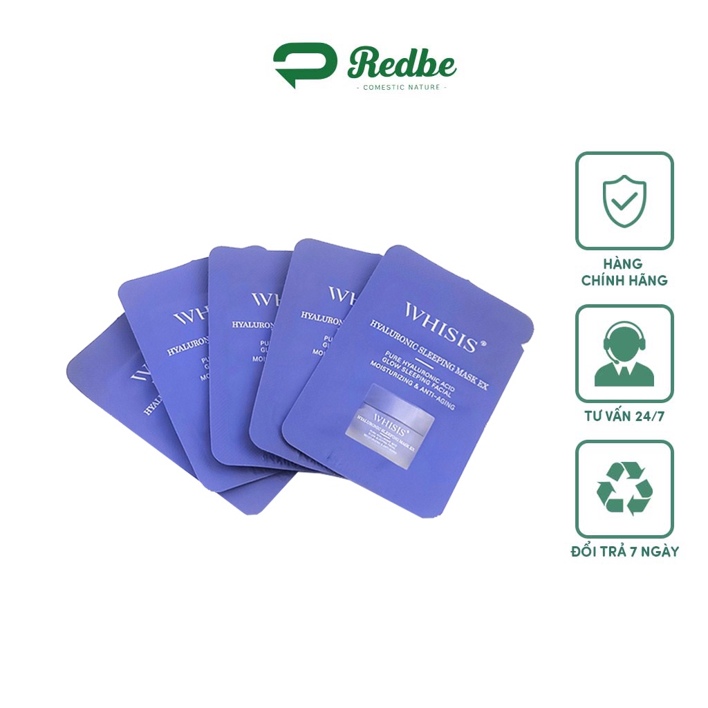 Sample mặt nạ ngủ cấp ẩm Whisis