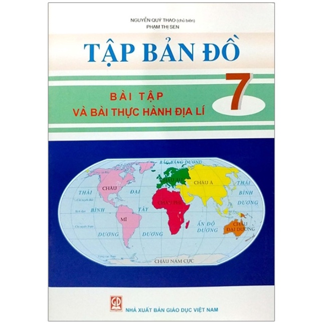 Sách - Tập Bản Đồ - Bài Tập Và Bài Thực Hành Địa Lí Lớp 7