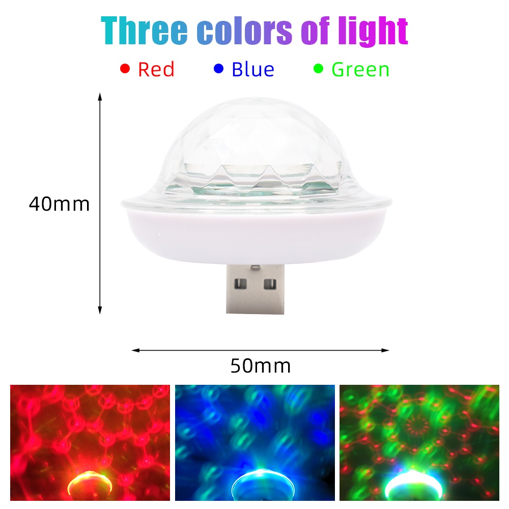 Quả cầu ma thuật có cổng USB 4*5CM nhiều màu sắc dùng cho các bữa tiệc