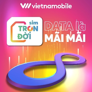 Sim Vietnammobile trọn đời hạn dùng mãi mãi, Sim tạo được tài khoản Shope,fb, zal.....